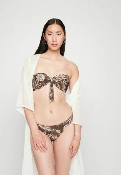 Seafolly ISLAND IN THE SUN TWIST TIE FRONT BANDEAU - Bikini Top - Tiramisu -Seafolly Shop 030a269ca7e7419896e9d98f432157ea