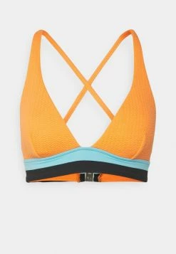 Seafolly SLICE OF SPLICE SPLICED LONGLINE - Bikini Top - Tango -Seafolly Shop 047c89716481427b85398bbdcc5140e9