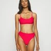Seafolly ESSENTIALS BRALETTE ESSENTIALS HIGH RISE PANT SET - Bikini - Chilli