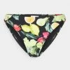 Seafolly LEMONCELLO HIGH CUT RIO - Bikini Bottoms - Black