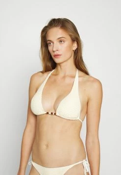 Seafolly DREAM CATCHER LONGLINE SLIDE - Bikini Top - Ecru