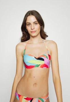 Seafolly TROPFEST BUSTIER BANDEAU - Bikini Top - Aquamarine