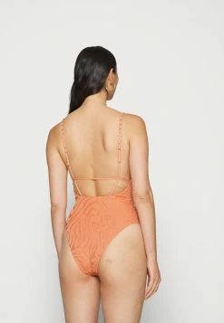 Seafolly SECOND WAVE V NECK ONE PIECE - Swimsuit - Copper Tan -Seafolly Shop 0d701514a22c430b8250e76d470d753e