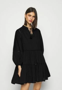 Seafolly BEACH EDIT BAYSIDE LADDER TRIM DRESS - Beach Accessory - Black