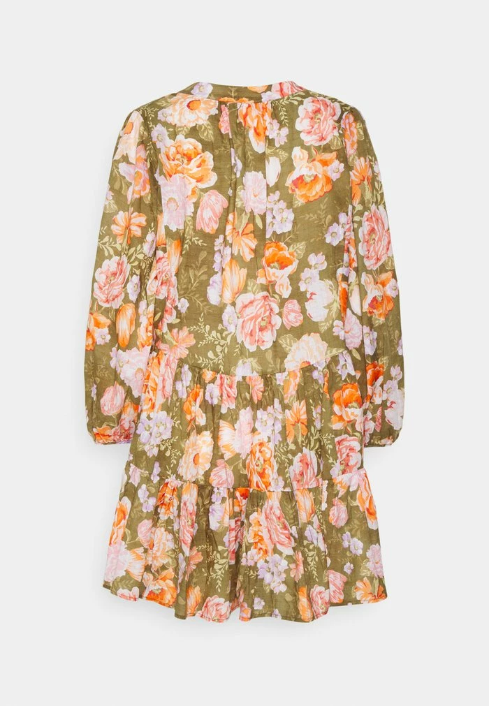 PARADISE GARDEN TIERED DRESS - Beach accessory - avocado Seafolly PARADISE GARDEN TIERED DRESS - Beach Accessory - Avocado -Seafolly Shop 1413c8cca08548ac914345830134c6a1