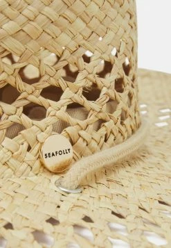 Seafolly SHADY LADY HAT - Hat - Natural -Seafolly Shop 153591bcf89a4c60ad62b05cc3b0a9b9