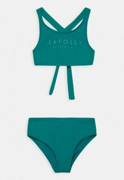 Seafolly TIE BACK SET - Bikini - Forest