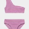 Seafolly ONE SHOULDER TANKINI SET - Bikini - Flamingo Pink