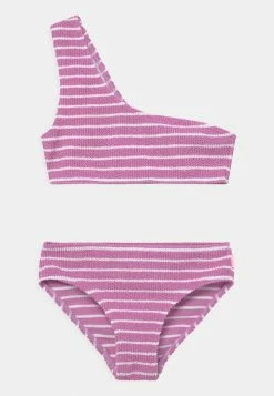 Seafolly ONE SHOULDER TANKINI SET - Bikini - Flamingo Pink
