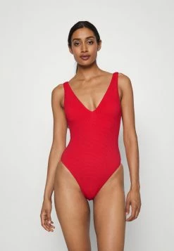 Seafolly DIVE DEEP V NECK ONE PIECE - Swimsuit - Chilli Red