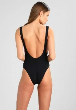Seafolly ACTIVE RETRO TANK MAILLOT - Swimsuit - Black -Seafolly Shop 1d418a3764424781acdde6760c4e3d76