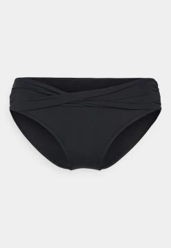 Seafolly COLLECTIVE TWIST BAND HIPSTER - Bikini Bottoms - Black