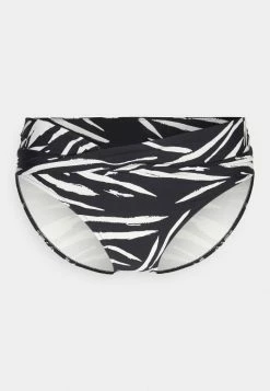 Seafolly SKIN DEEP TWIST BAND HIPSTER - Bikini Bottoms - Black