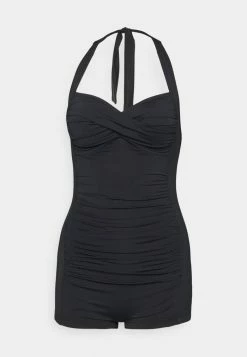 Seafolly COLLECTIVE BOYLEG ONE PIECE - Swimsuit - Black