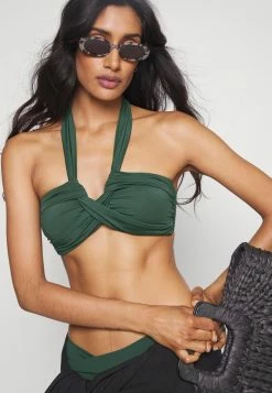 Seafolly COLLECTIVE HALTER BANDEAU - Bikini Top - Evergreen -Seafolly Shop 272aa9e7090e41d990a890dfa764aef8