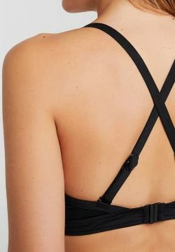 Seafolly DD BIG CUP POPBLOCK WRAP FRONT BRALETTE - Bikini Top - Black -Seafolly Shop 27faa33c679542e39771379ba8b8d881