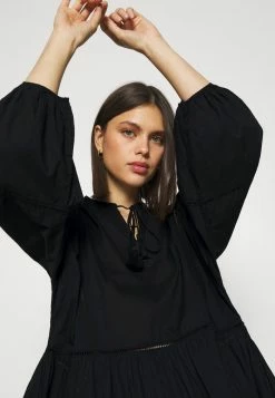 Seafolly BEACH EDIT BAYSIDE LADDER TRIM DRESS - Beach Accessory - Black -Seafolly Shop 2b3c0f36f7294b7c894e44d53c83fa98