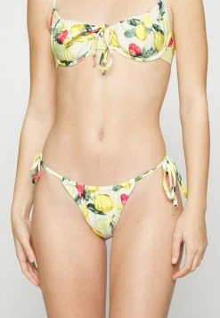 Seafolly LEMONCELLO DRAWSTRING TIE SIDE RIO PANT - Bikini Bottoms - Lemoncello
