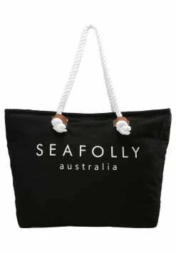 Seafolly SHIP SAIL TOTE - Beach Accessory - Black -Seafolly Shop 328f9a8f74c2460997023533ec998411