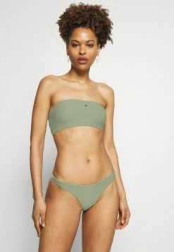 Seafolly ESSENTIALS TUBE TOP HIGH CUT PANT SET - Bikini - Khaki