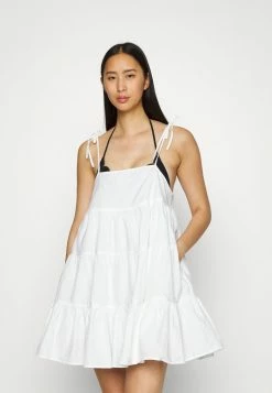 Seafolly CAPSULE HENLEY MINI DRESS - Beach Accessory - White