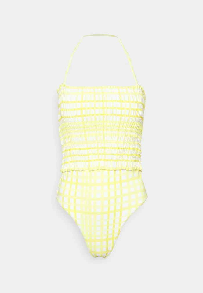 AMALFI CHECK BANDEAU ONE PIECE - Swimsuit - lime light Seafolly AMALFI CHECK BANDEAU ONE PIECE - Swimsuit - Lime Light -Seafolly Shop 36124682de9c4cf6bfc19dca31b31229