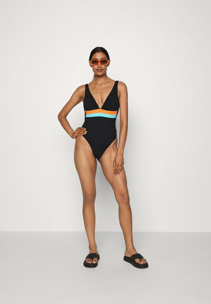 SLICE OF SPLICE - Swimsuit - black Seafolly SLICE OF SPLICE - Swimsuit - Black -Seafolly Shop 386f851d1f76419fb7fb16c7d8aa9207