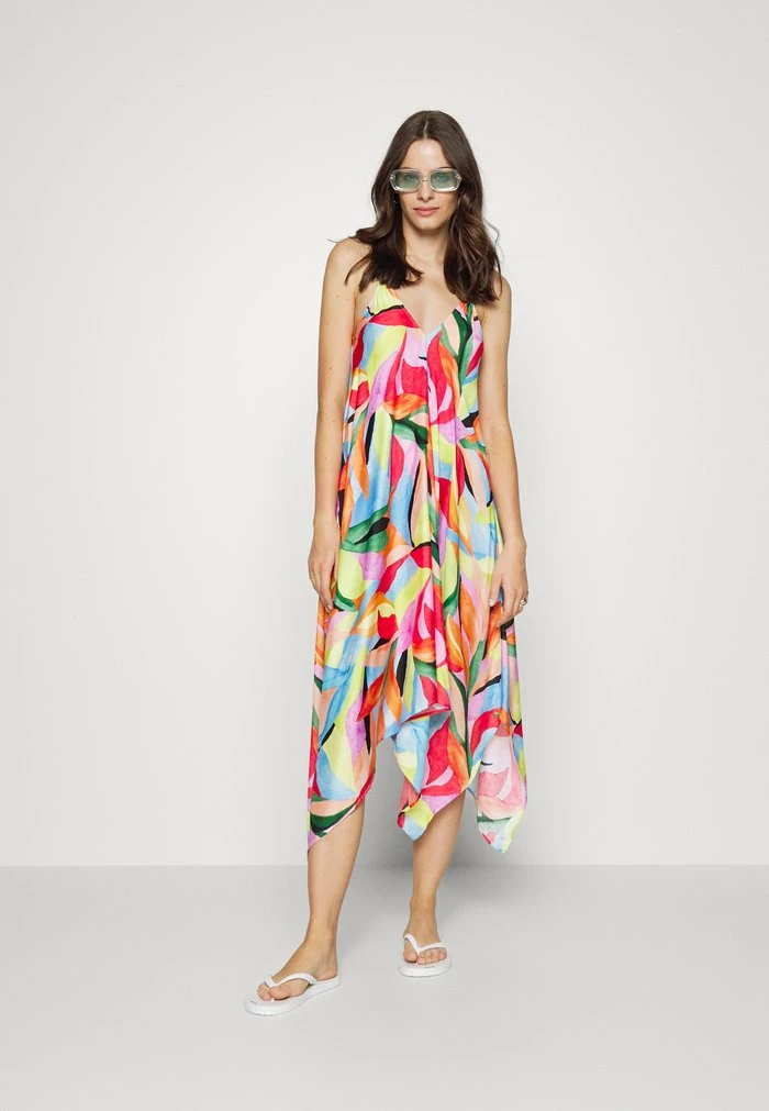 TROPFEST SCARF DRESS - Maxi dress - aquamarine Seafolly TROPFEST SCARF DRESS - Maxi Dress - Aquamarine -Seafolly Shop 3ec2139576b041a789916bd830c083cc