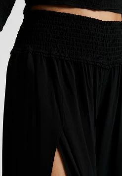 Seafolly BEACH BASICS SHIRRED WAIST WRAP PANT - Beach Accessory - Black 4 Seafolly BEACH BASICS SHIRRED WAIST WRAP PANT - Beach Accessory - Black -Seafolly Shop 417cfe5049a84c6f9d3621c4c69707b6