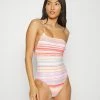 Seafolly CAPSULE AURORA SKIES ONE SHOULDER MAILLOT - Swimsuit - Chilli Red