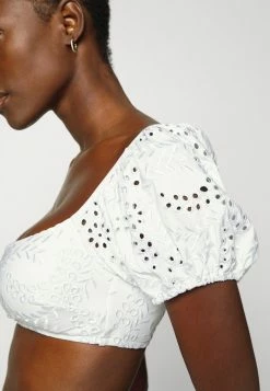 Seafolly COSTA BELLA PUFF SLEEVE BANDEAU - Bikini Top - White 5 Seafolly COSTA BELLA PUFF SLEEVE BANDEAU - Bikini Top - White -Seafolly Shop 4350c792283c45888c01e056dd72b90d