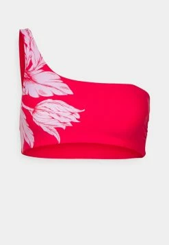 Seafolly FLEUR DE BLOOM ONE SHOULDER - Bikini Top - Chilli Red -Seafolly Shop 4384545d1e674abfaf8558f9e99e9850