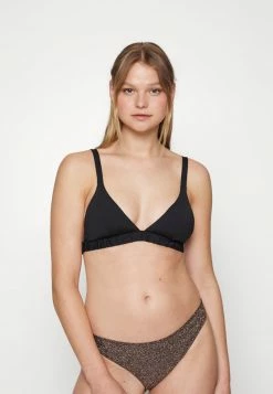 Seafolly COLLECTIVE GATHERED FIXED - Bikini Top - Black