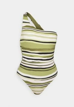 Seafolly SUN STRIPE ONE SHOULDER ONE PIECE - Swimsuit - Avocado 3 Seafolly SUN STRIPE ONE SHOULDER ONE PIECE - Swimsuit - Avocado -Seafolly Shop 4ec9cefa63c64cef9b0a0d8961785bba