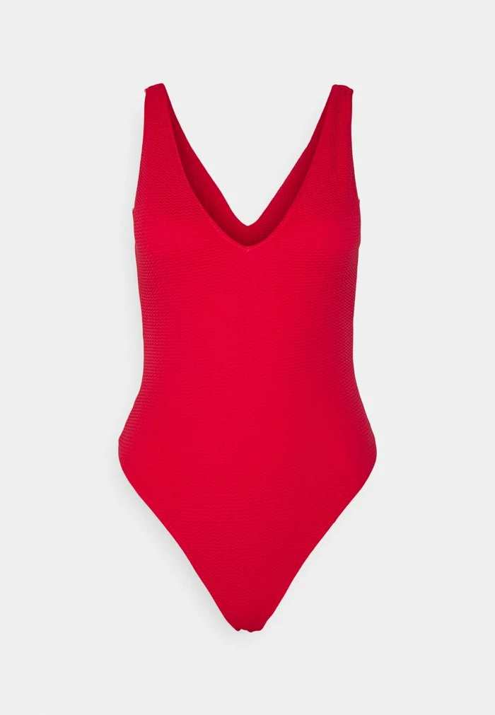 DIVE DEEP V NECK ONE PIECE - Swimsuit - chilli red Seafolly DIVE DEEP V NECK ONE PIECE - Swimsuit - Chilli Red -Seafolly Shop 4eecfee50410404f9b7825143f4d3467