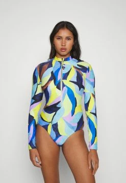 Seafolly TROPFEST ZIP FRONT SURF SUIT - Swimsuit - True Navy