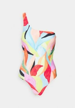 Seafolly TROPFEST ONE SHOULDER - Swimsuit - Aquamarine