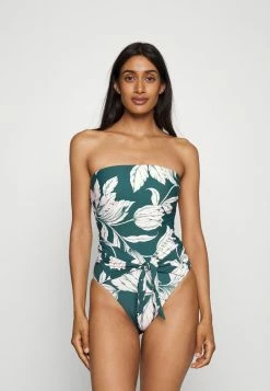 Seafolly FLEUR DE BLOOM BANDEAU ONE PIECE - Swimsuit - Evergreen -Seafolly Shop 54f39b26a0ca4e008581bd29e77ac407