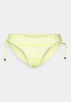Seafolly AMALFI CHECK LOOP TIE SIDE HIPSTER - Bikini Bottoms - Lime Light