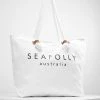 Seafolly SHIP SAIL TOTE - Beach Accessory - White