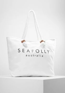 Seafolly SHIP SAIL TOTE - Beach Accessory - White