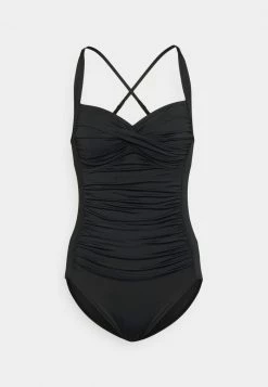 Seafolly COLLECTIVE TWIST HALTER ONE PIECE - Swimsuit - Black