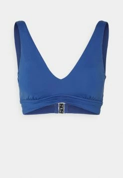 Seafolly V NECK CROP - Bikini Top - Marina Blue
