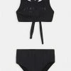 Seafolly TIE BACK SET - Bikini - Black