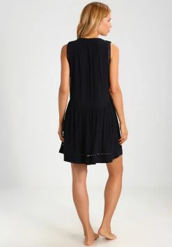 Seafolly BEACH BASICS LADDER DETAIL DRESS - Beach Accessory - Black -Seafolly Shop 60b6e4e89ced4295846edb8cc663b9dd
