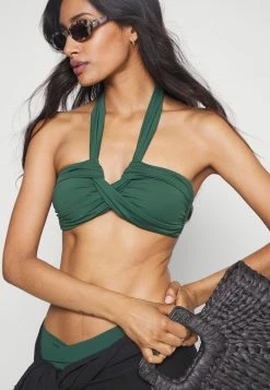 Seafolly COLLECTIVE TWIST BAND HIPSTER - Bikini Bottoms - Evergreen -Seafolly Shop 622e9536b86e44a3847e9e2144776951