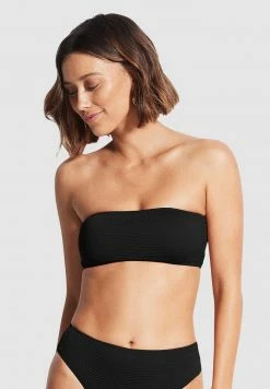 Seafolly TUBE TOP - Bikini Top - Black