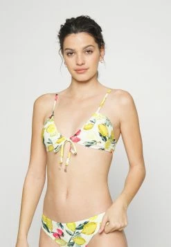 Seafolly DRAWSTRING BRALETTE - Bikini Top - Lemoncello