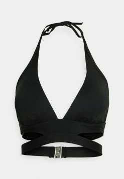 Seafolly COLLECTIVE HALTER BRA - Bikini Top - Black -Seafolly Shop 654ab99b95e34e53a522d0ee21a67db0