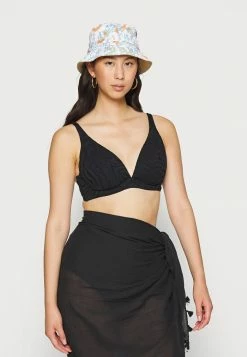 Seafolly DD BIG CUP SECOND WAVE FIXED TRI BRA - Bikini Top - Black 3 Seafolly DD BIG CUP SECOND WAVE FIXED TRI BRA - Bikini Top - Black -Seafolly Shop 6a54b1be6708419ea25927c507d7a43b